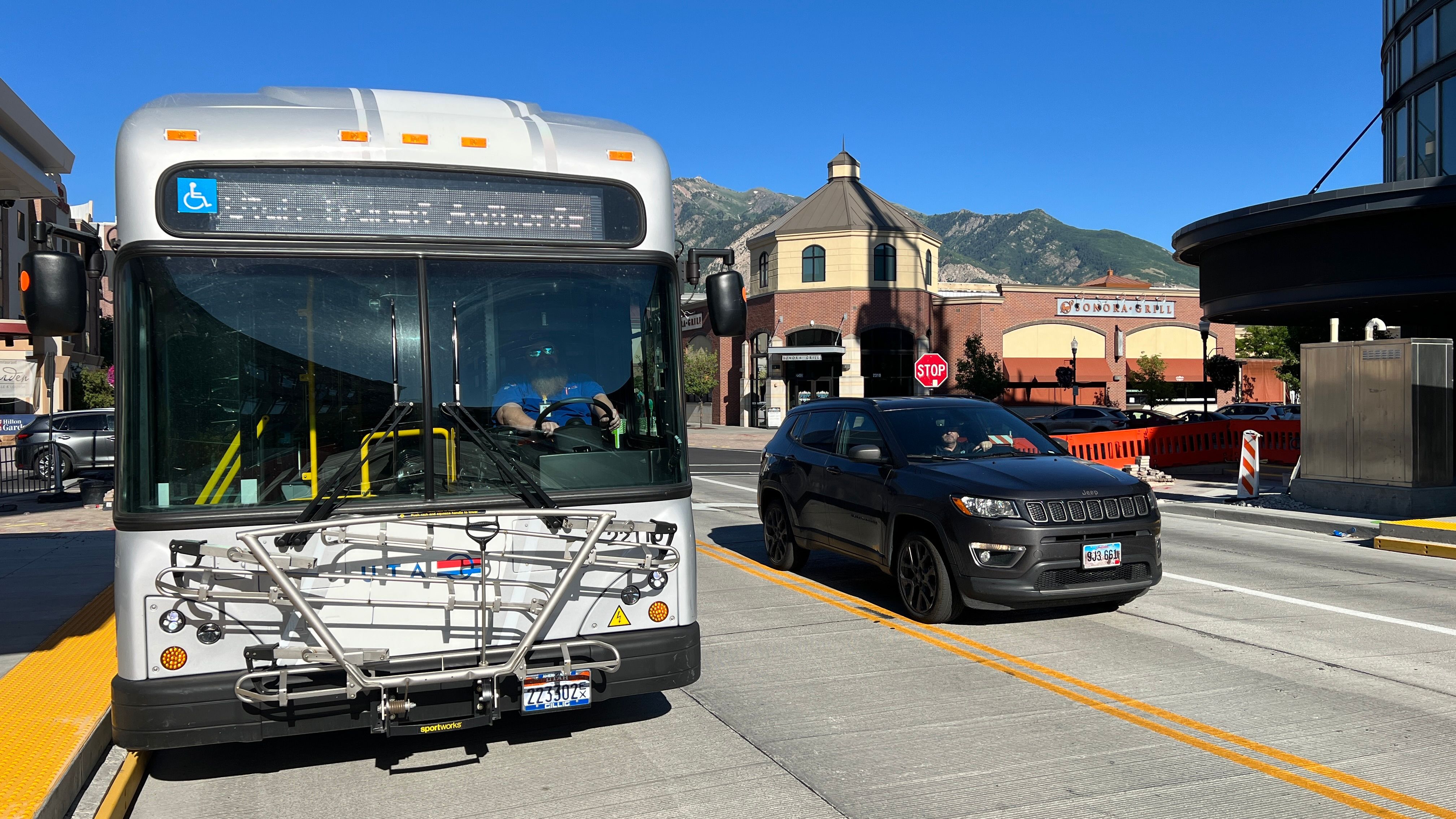 OGX Front in Traffic